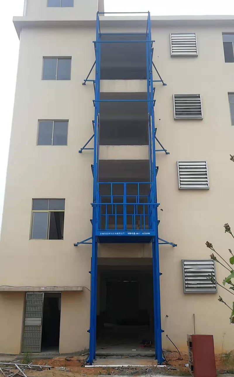 常州室外导轨式升降平台